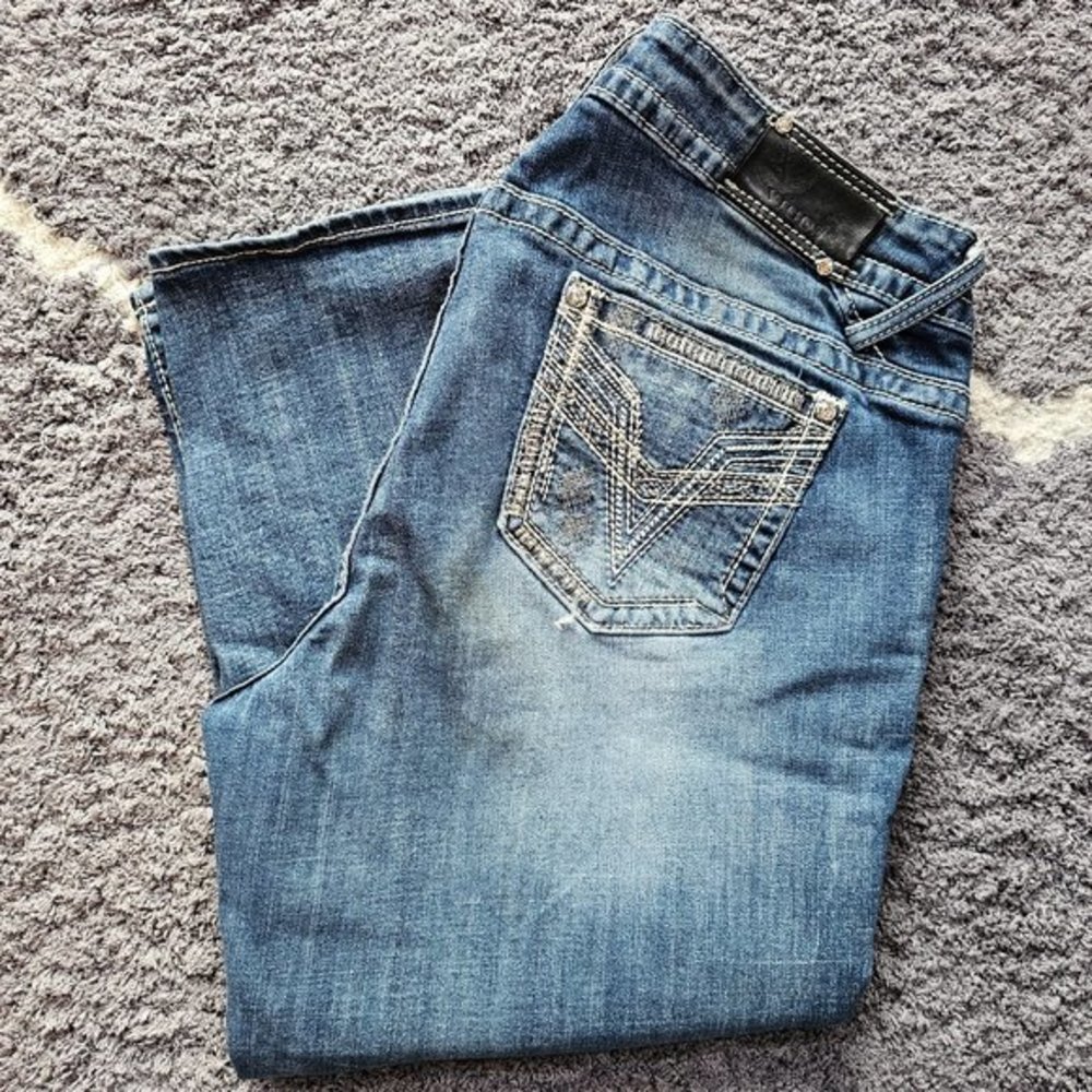 Vigoss The Chelsea Capri‎ Light Wash Faded Women's 18/21
